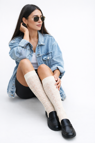 Aire Mi Bas 150 Den - Calcetines Calados Unisex